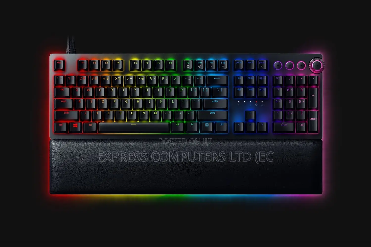 Razer Huntsman V2 Gaming Keyboard, Analog Switches,Chroma RGB Lighting
