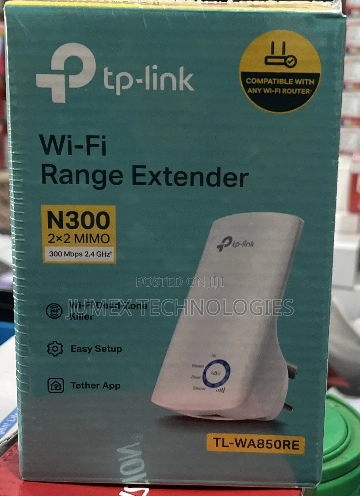 TP-Link Wifi Range Extender N300 Tl-Wa850re