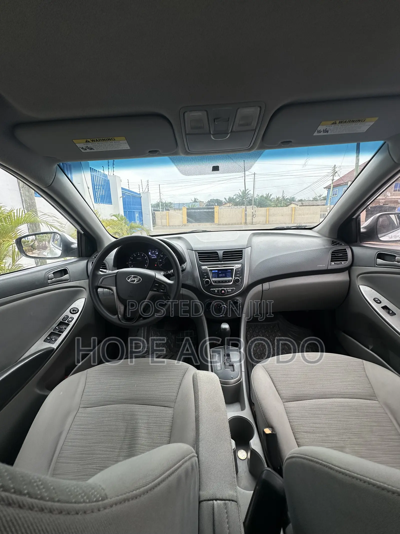 Hyundai Accent GS 4dr Hatchback (1.6L 4cyl 6A) 2015 White