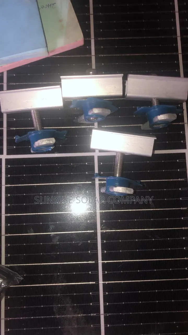 Solar Installation Materials (End Clamp, Middle Clamp,L Foot,)