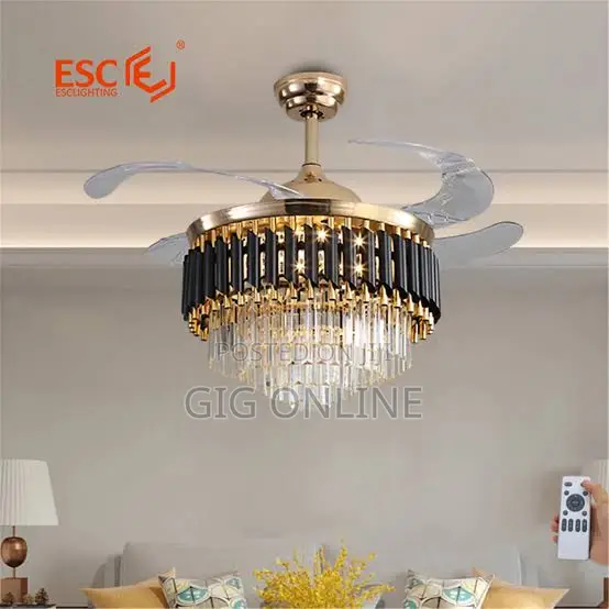 New Chandelier Fan
