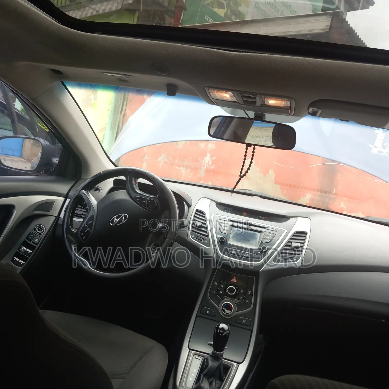 Hyundai Elantra 2015 Blue