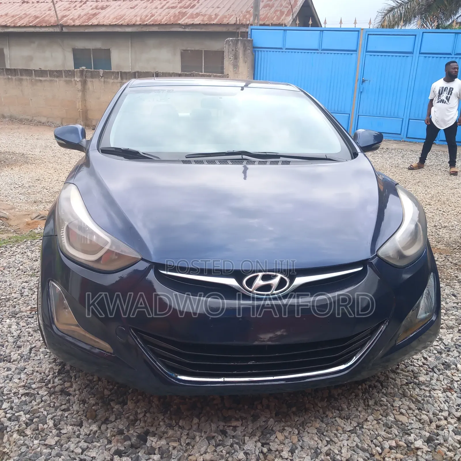 Hyundai Elantra 2015 Blue