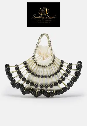 Luxurious Pearl Clutch Bag