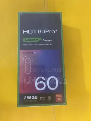 New Infinix Hot 60 Pro+ 256 GB Black