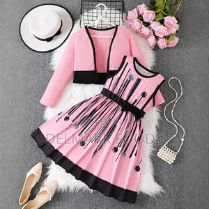 Girls Dresses With Long Sleeve Jacket