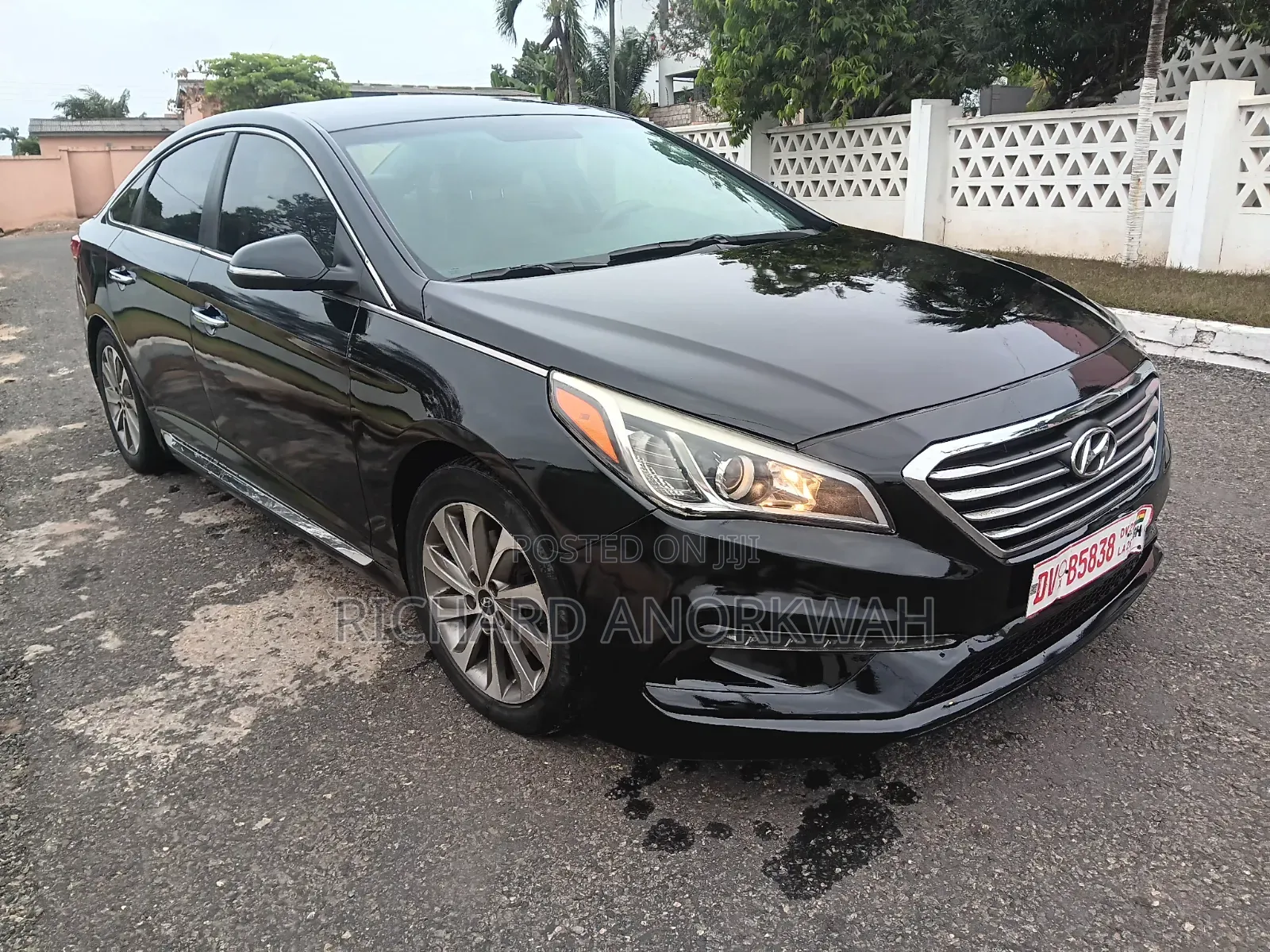 Hyundai Sonata 2015 Black
