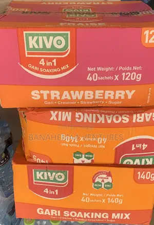 Kivo Gari Mix Strawberry and Normal