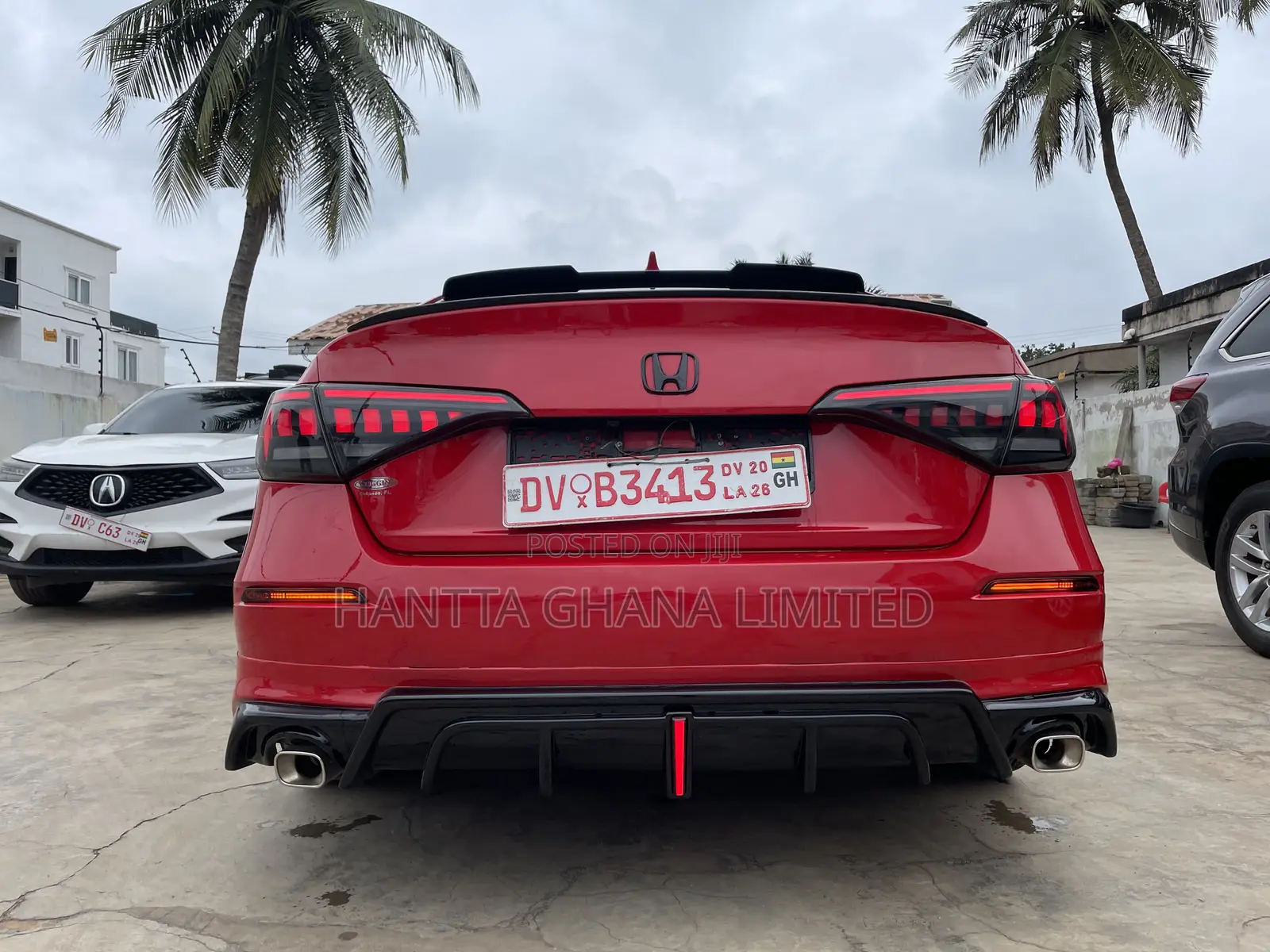 Honda Civic EX-L CVT 2023 Red