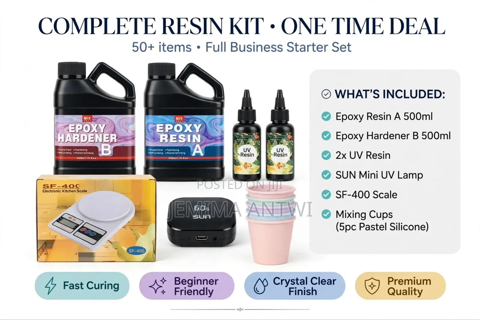 One-Time Deal - Complete Resin Business Set