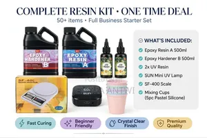 One-Time Deal - Complete Resin Business Set