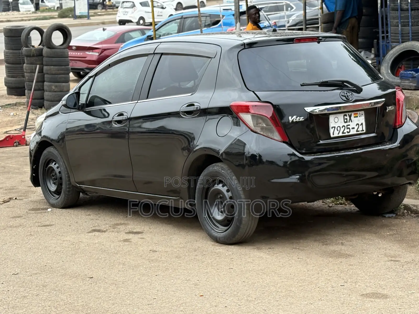 Toyota Vitz 2012 Black