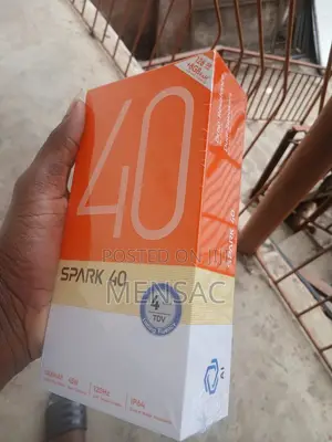 New Tecno Spark 40 256 GB Black