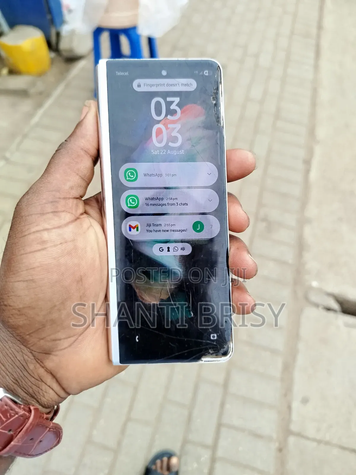 Samsung Galaxy Z Fold 3 256 GB Silver