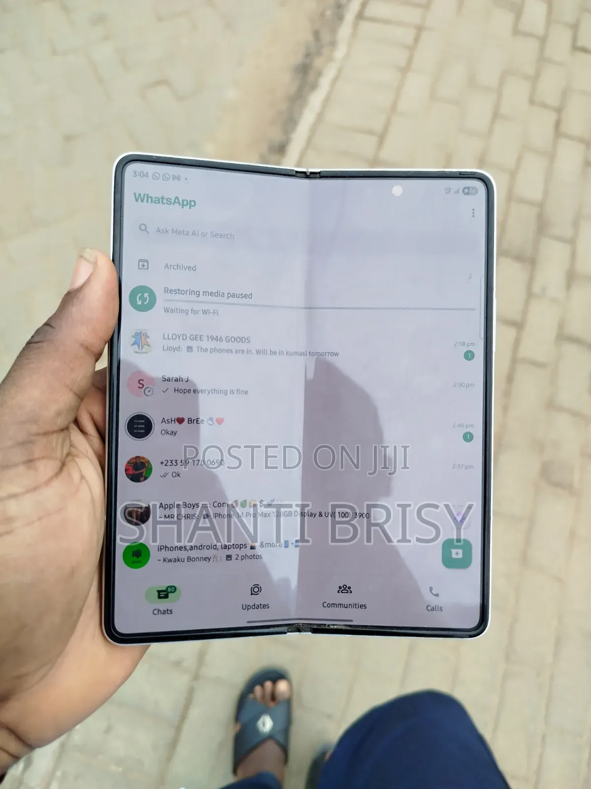Samsung Galaxy Z Fold 3 256 GB Silver