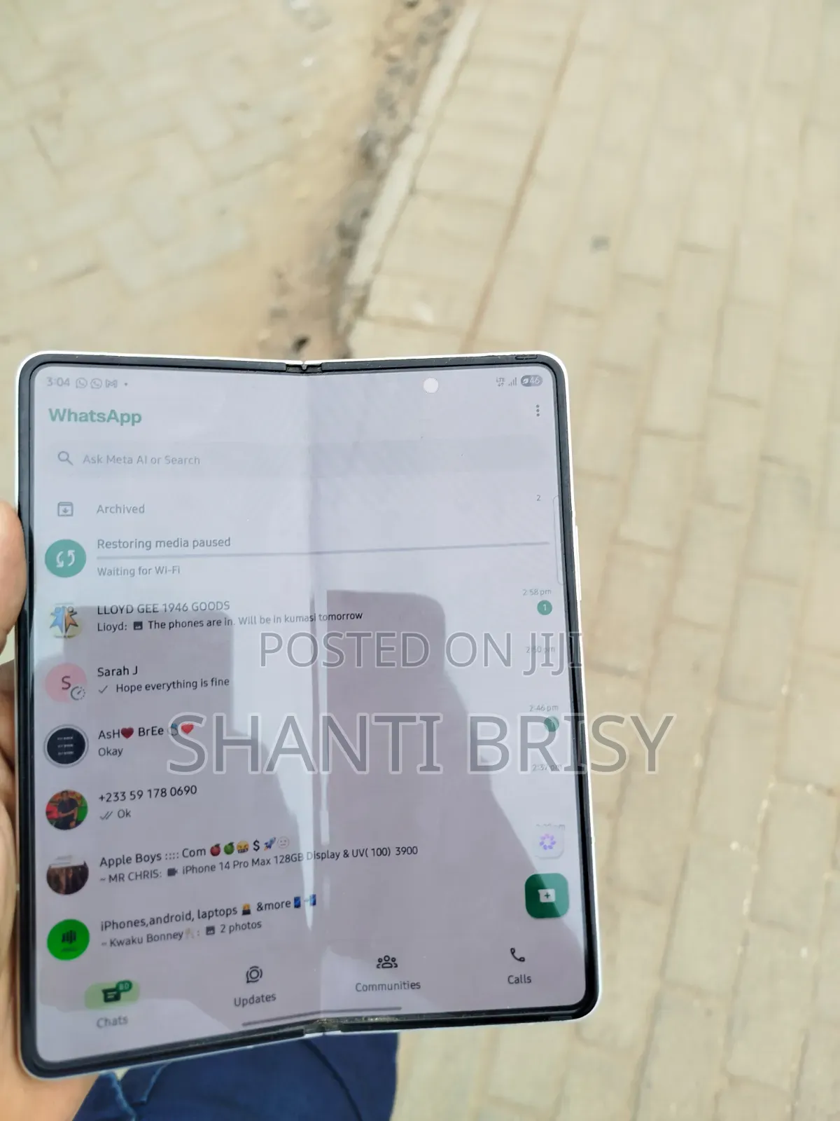 Samsung Galaxy Z Fold 3 256 GB Silver