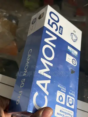 New Tecno Camon 50 Pro 256 GB Black