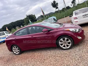 Hyundai Elantra Limited 2011 Red