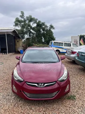Hyundai Elantra Limited 2011 Red