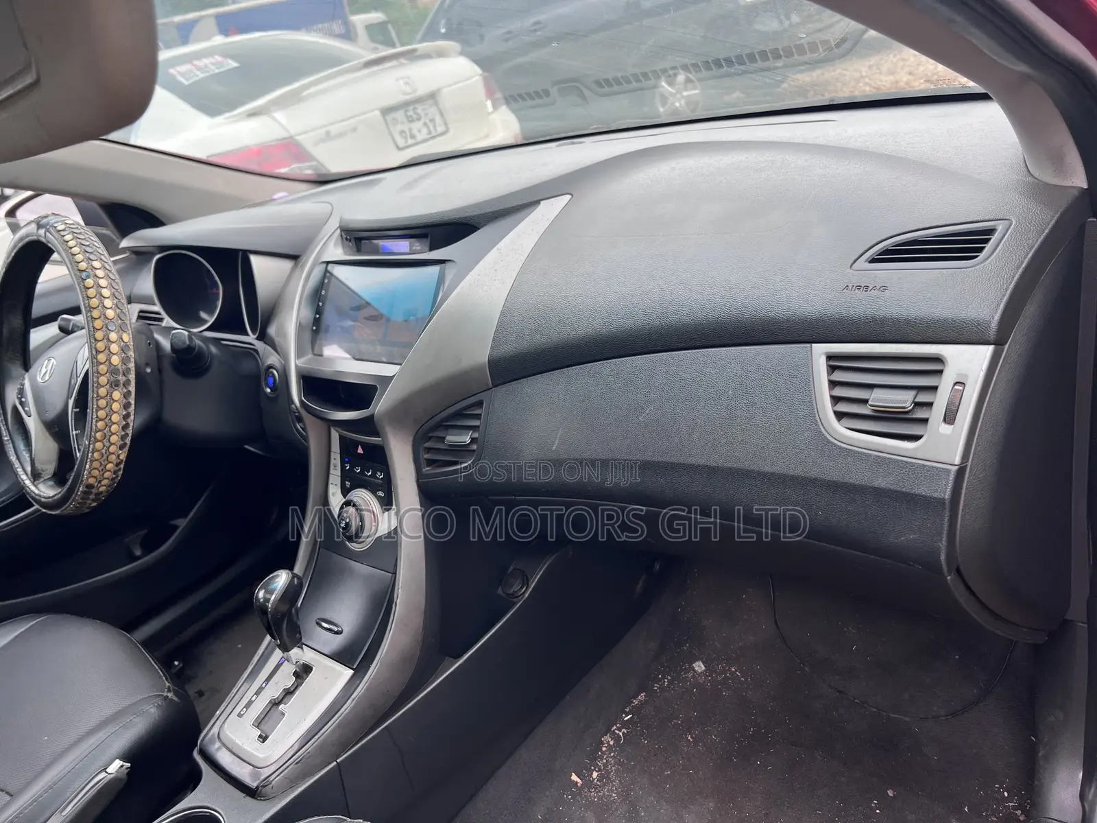 Hyundai Elantra Limited 2011 Red