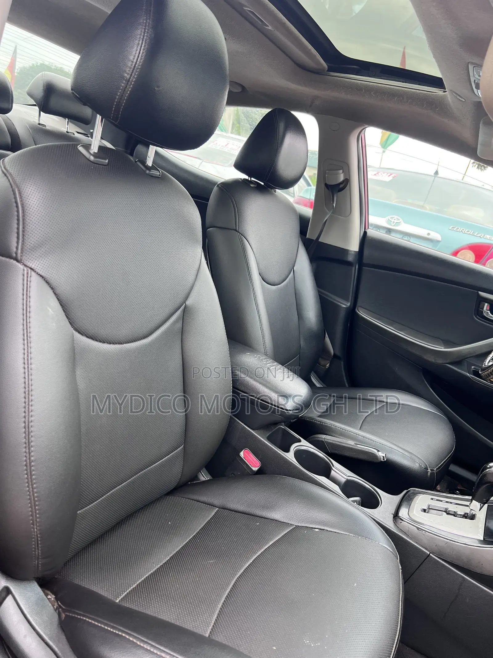 Hyundai Elantra Limited 2011 Red