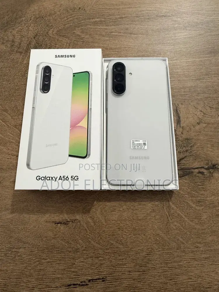 New Samsung Galaxy A56 256 GB White
