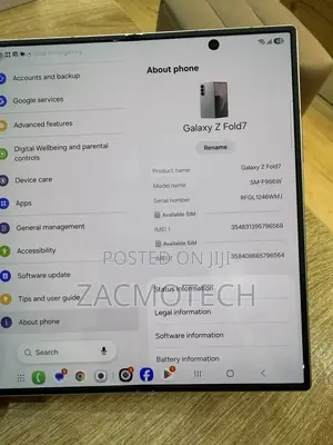 Samsung Galaxy Z Fold7 512 GB Silver