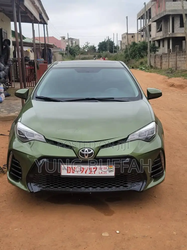 Toyota Corolla S 4dr Sedan (1.8L 4cyl CVT) 2015 Green