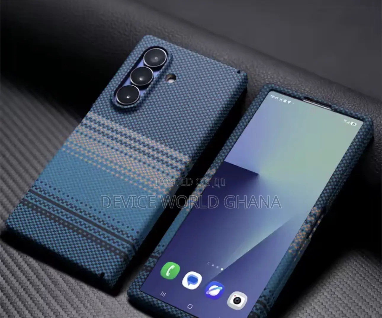 Kelvia Carbon Full Protection Case for Samsung Z Fold 8 and 8 Ultra