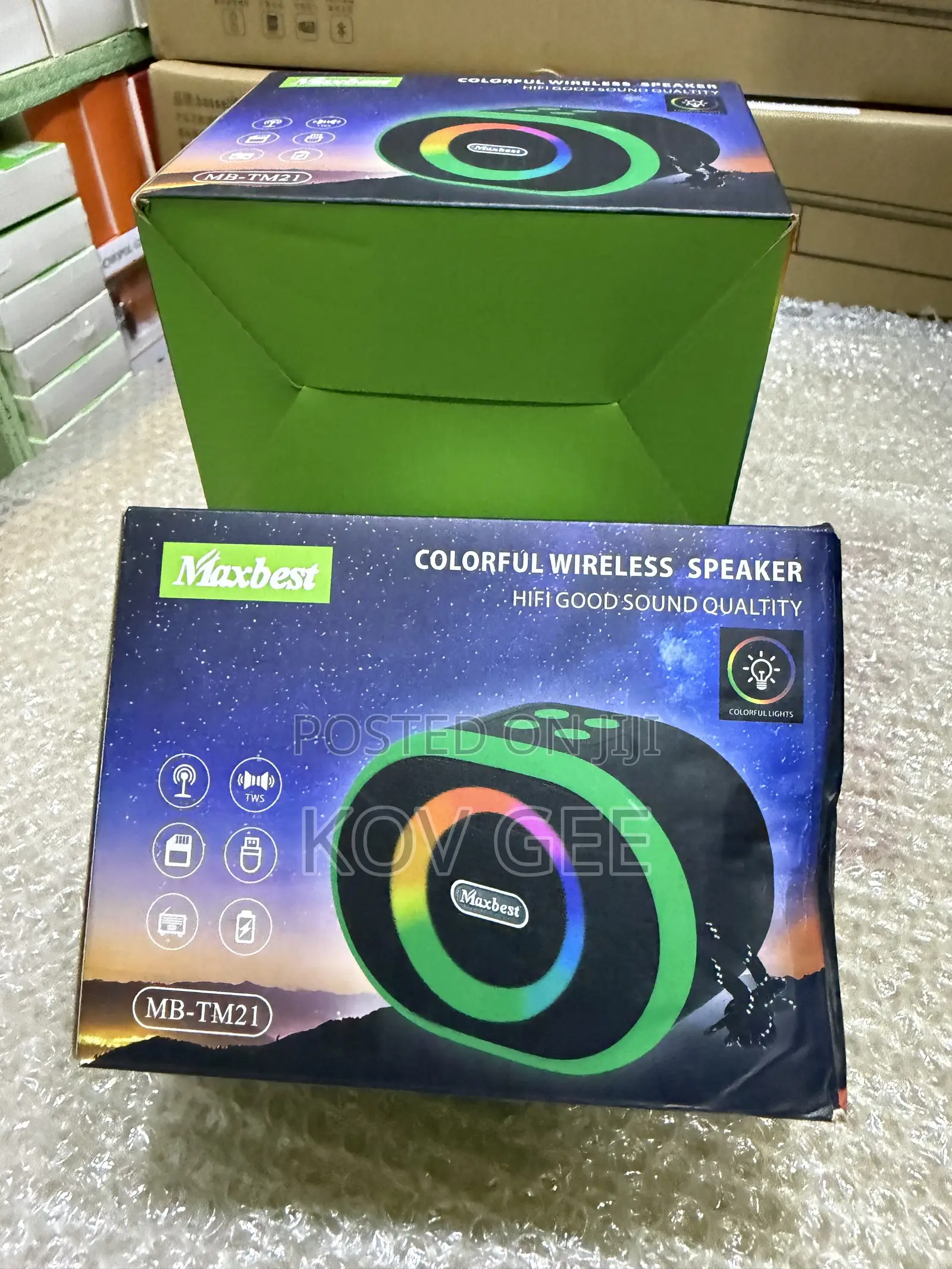 Colorful Wireless Bluetooth Space