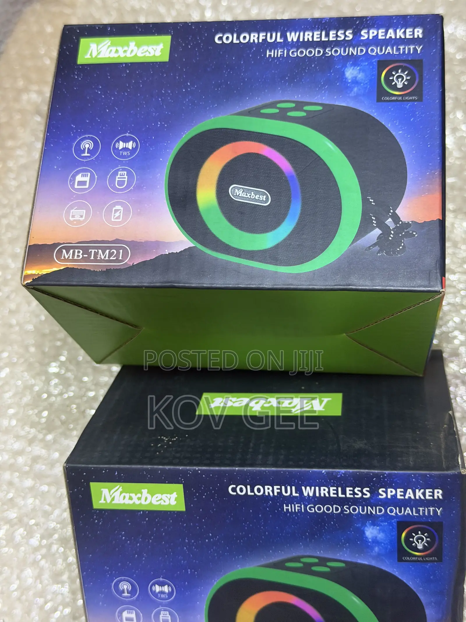 Colorful Wireless Bluetooth Space