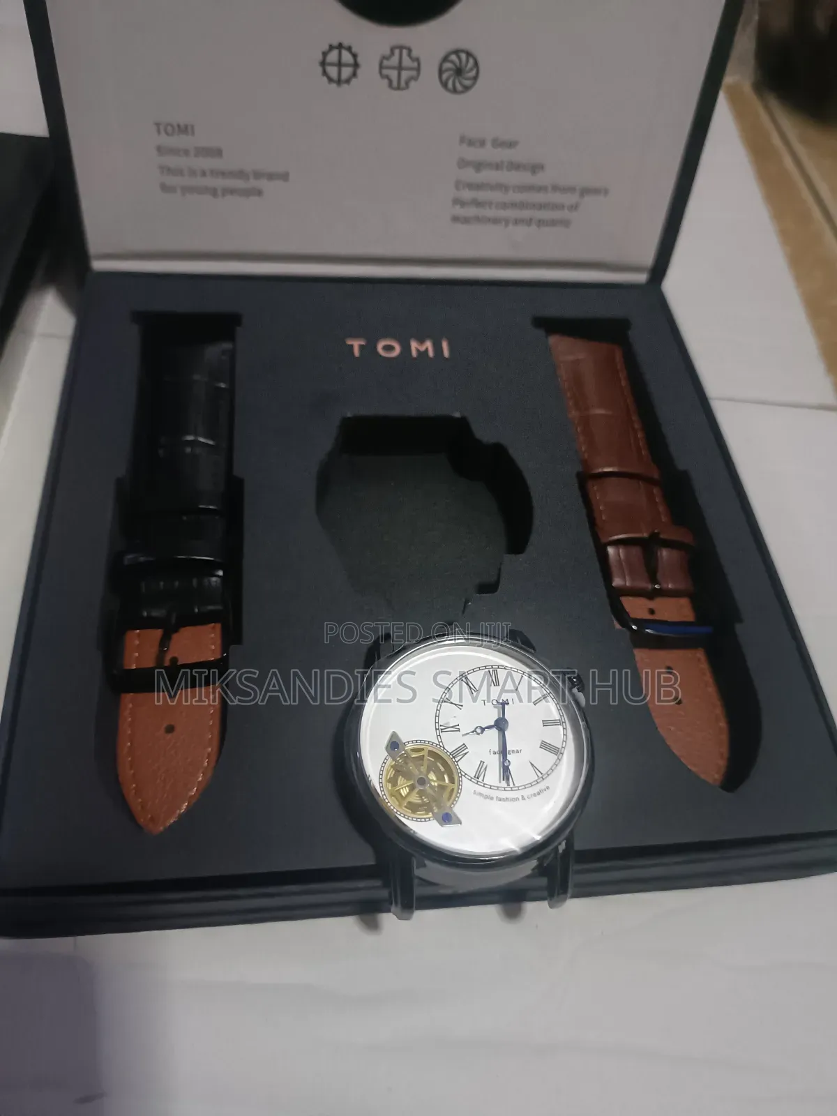 Tomi 2pcs Set Fashion Watch