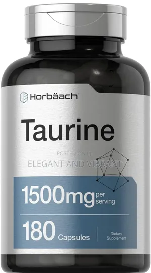 Taurine 1500mg 180 Caps From Horbaach Uk