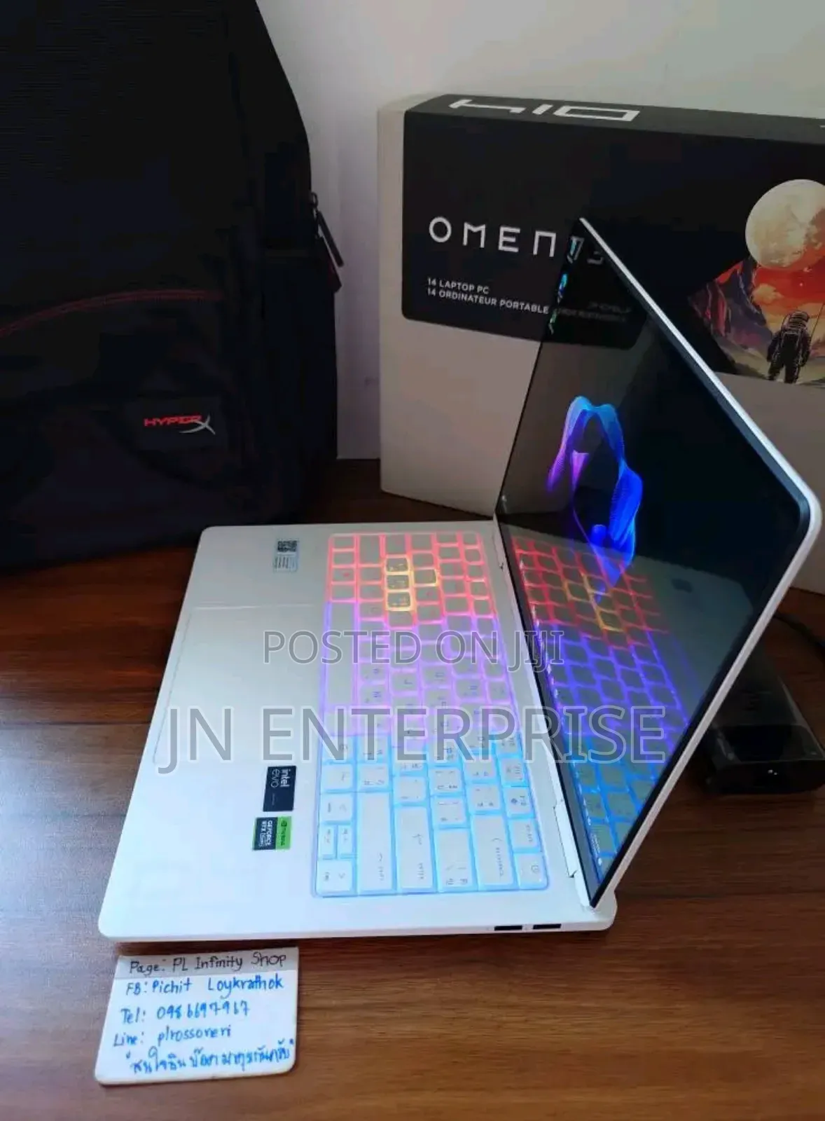 New Laptop HP Omen Transcend 14-fb0023dx 32GB Intel Core Ultra 9 SSD 1T