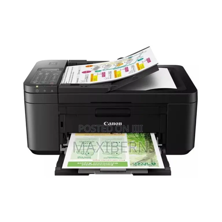 Canon PIXMA TR4645 Wireless All-in-One Printer With ADF