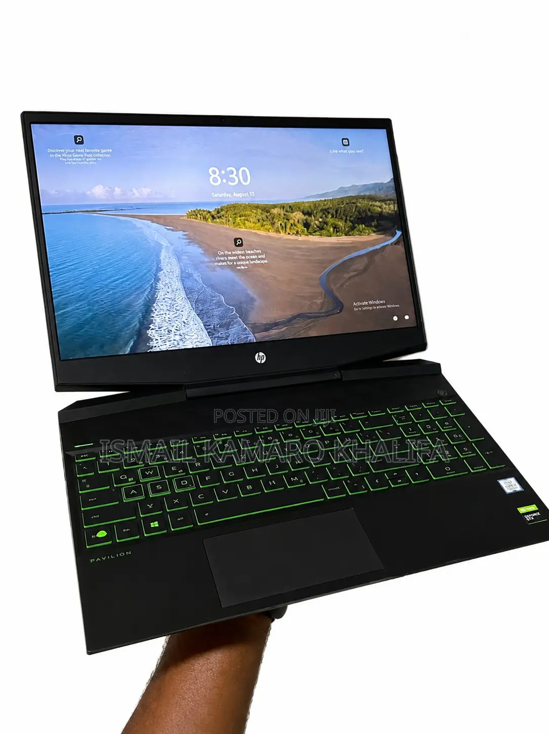 Laptop HP Pavilion Gaming 15 2019 16GB Intel Core i5 SSD 512GB