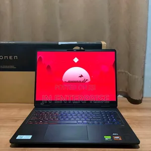 New Laptop HP Omen 15 16GB AMD Ryzen 9 SSD 512GB