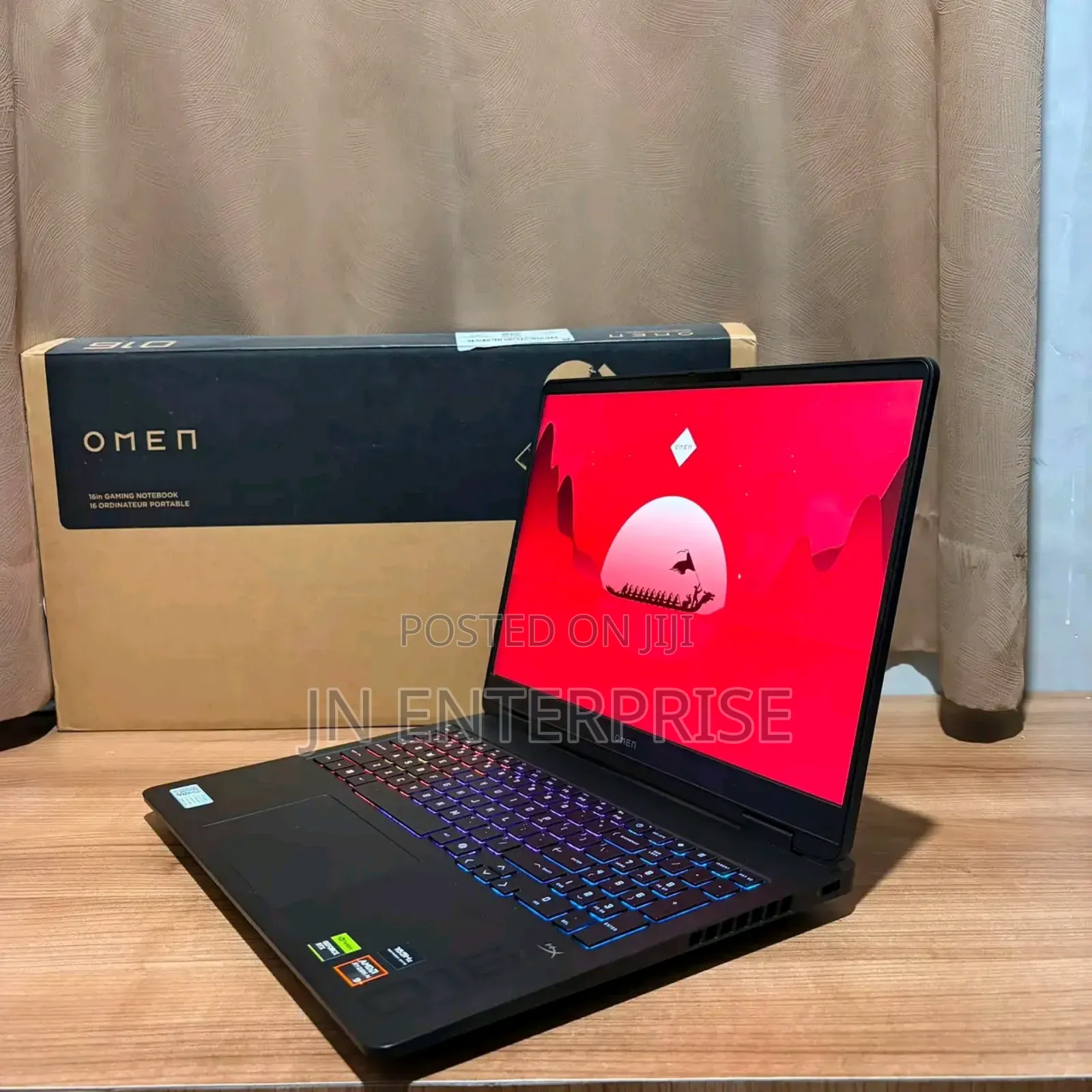 New Laptop HP Omen 15 16GB AMD Ryzen 9 SSD 512GB