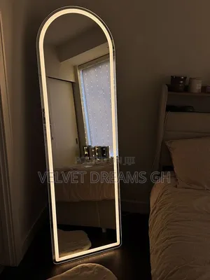 Led Full Body Dressing Mirror With Stand Bright Stylish