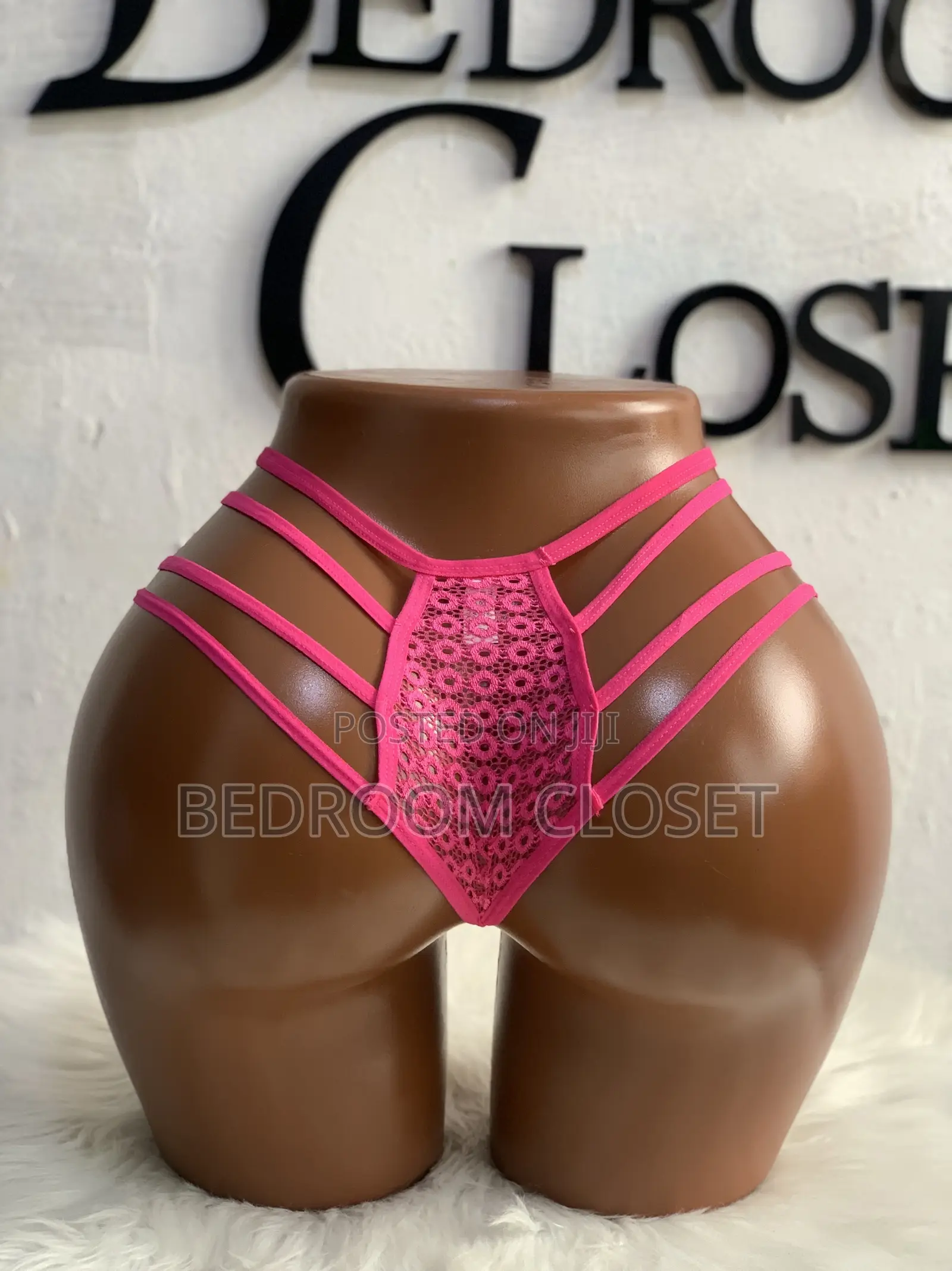 Ladies Six Strand G String Lace Panty