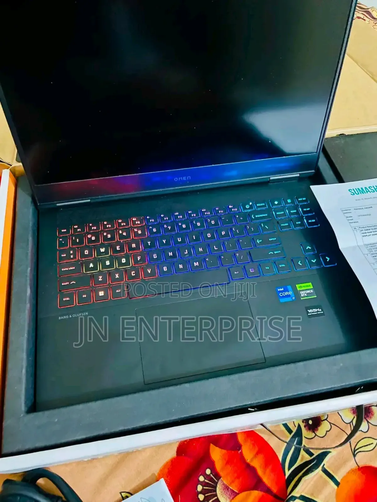 New Laptop HP Omen 16 16GB Intel Core i7 SSD 1T
