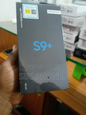 New Samsung Galaxy S9 Plus 64 GB Black