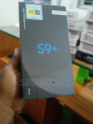 New Samsung Galaxy S9 Plus 64 GB Black