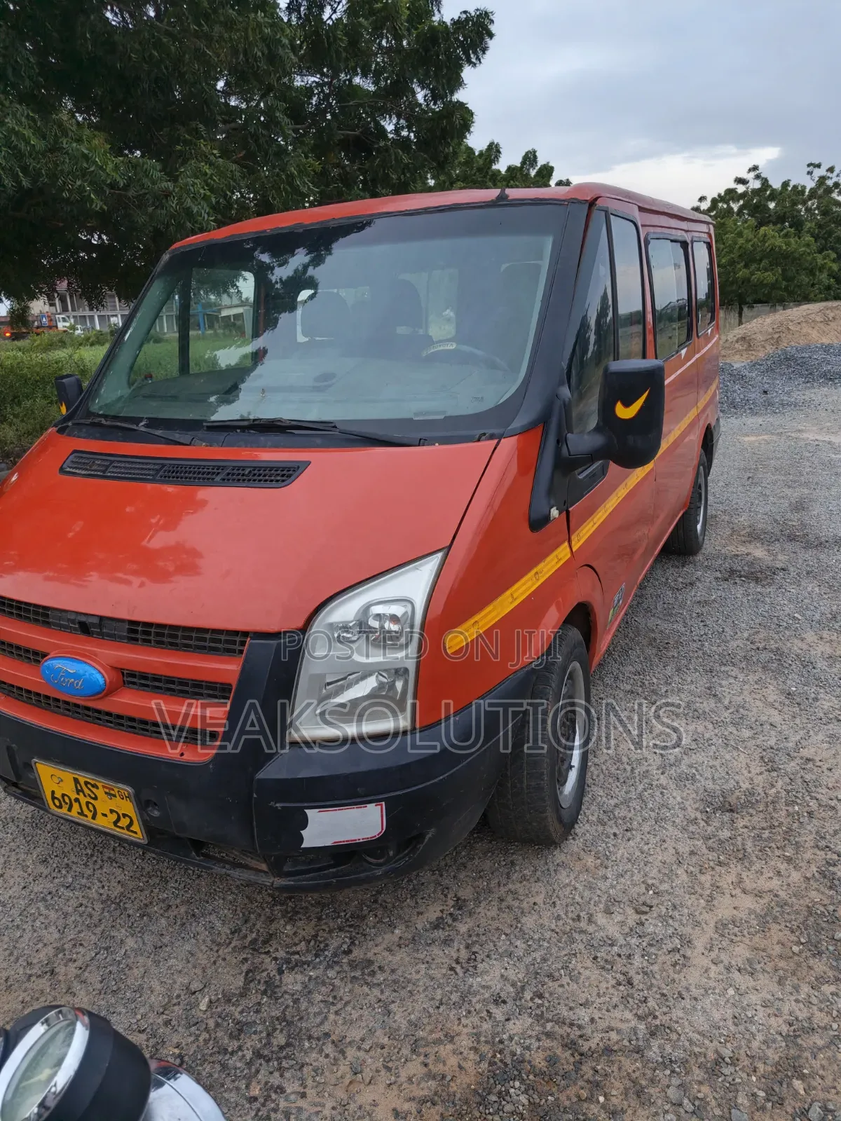 Ford Transit 2008 Orange