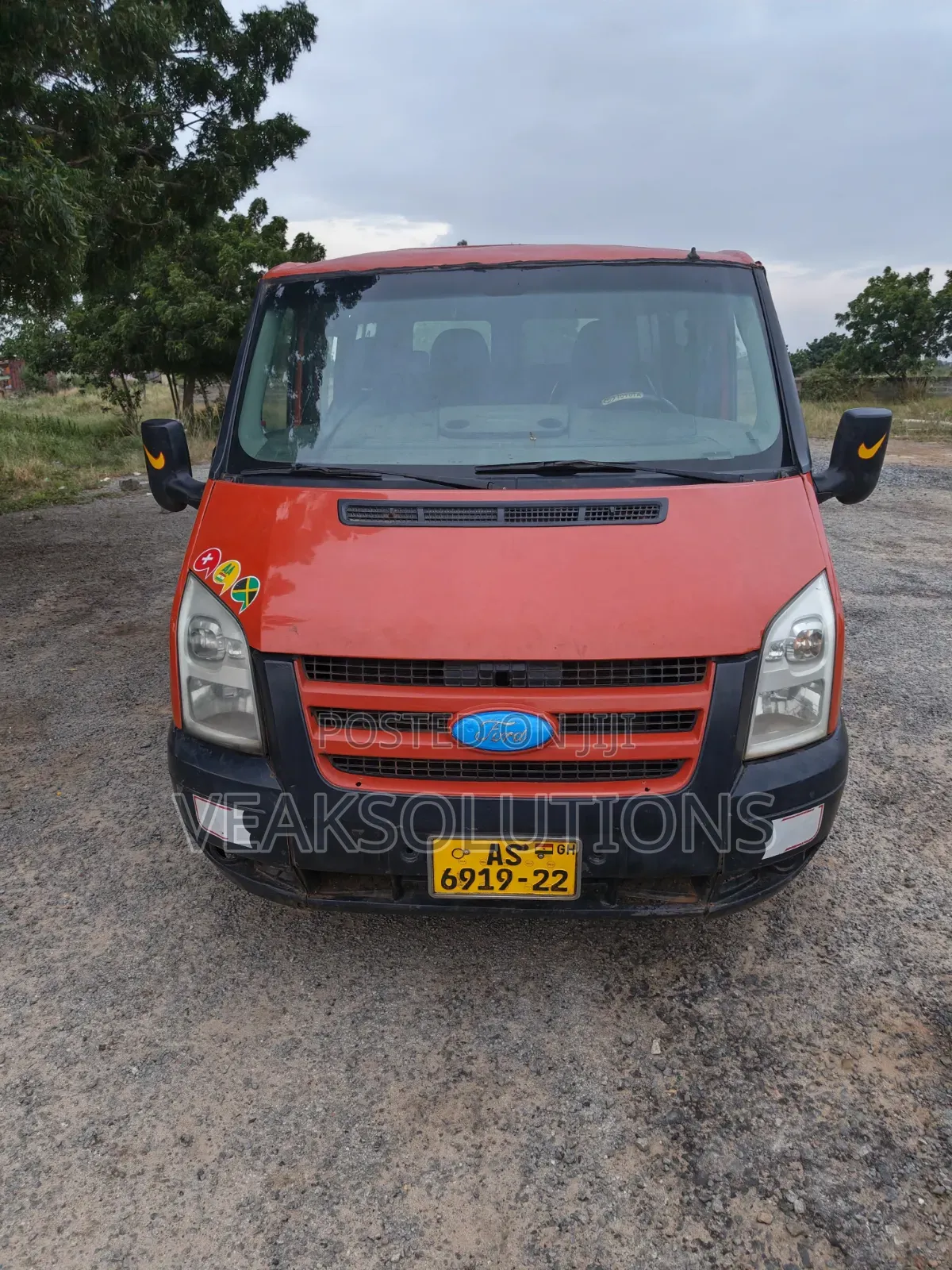 Ford Transit 2008 Orange