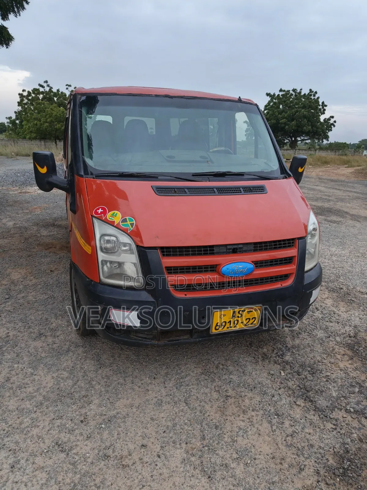 Ford Transit 2008 Orange