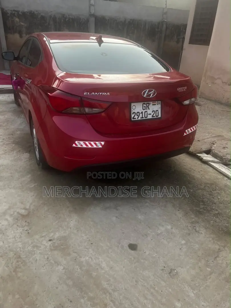 Hyundai Elantra Limited 4dr Sedan (1.8L 4cyl 6A) 2015 Red