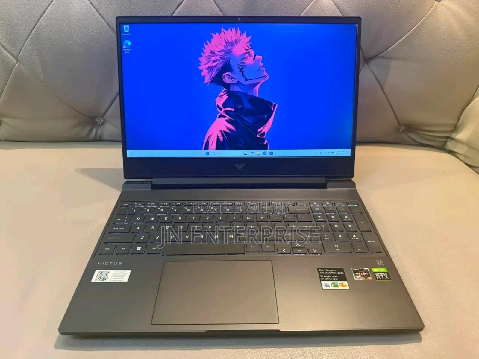 New Laptop HP Victus 15 24GB AMD Ryzen 5 SSD 1T