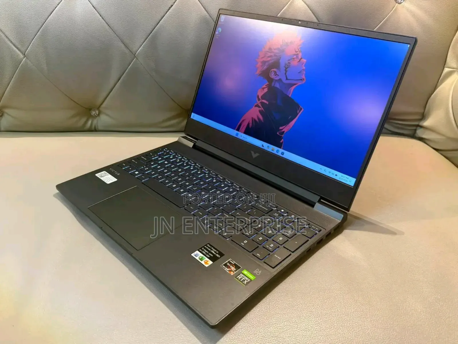 New Laptop HP Victus 15 24GB AMD Ryzen 5 SSD 1T