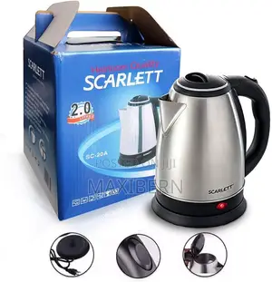 SCALITT 2L Stainless Steel Electric Kettle – 1500W